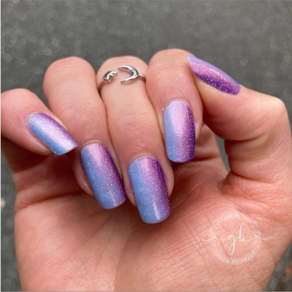 *Retired* Color Street: It Takes Tucson | Purple Blue Duochrome Glitter Sparkle